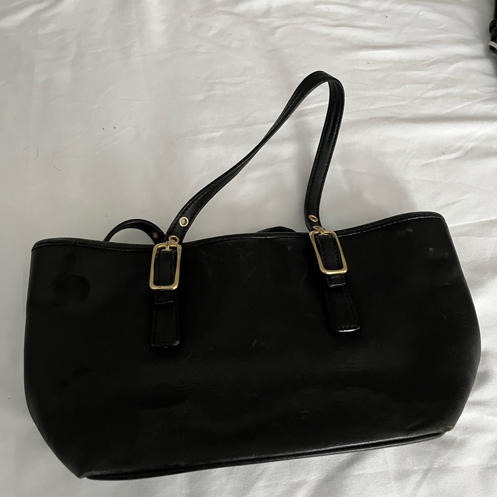 Black authentic classic COACH BAG
